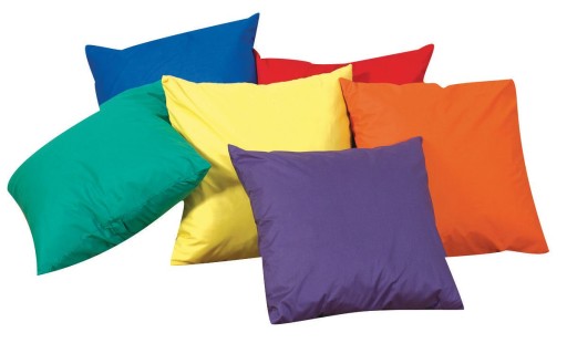 Buy The Children's Factory® Bright Rainbow Throw Pillows (Set of 6) at S&S  Worldwide