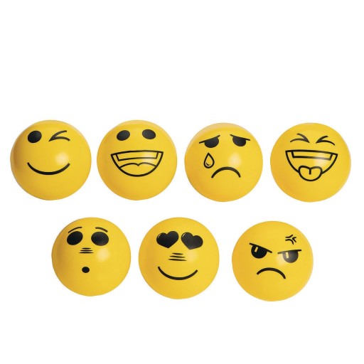 Atticus der ovre telegram Buy Inflatable Vinyl Emoji Balls, 6" (Set of 7) at S&S Worldwide