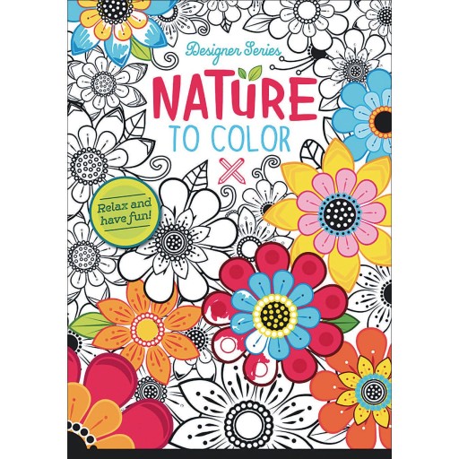  Adult Coloring Books Value Set - 4 Assorted Coloring