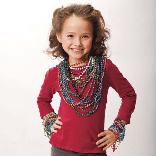 Party Bead Necklaces Assortment (Pack of 36) from S&S Worldwide