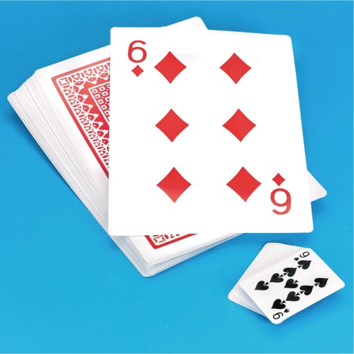 Details about   Jumbo Playing Cards Deck Extra Large Cards Playing Cards Pack of 52 New
