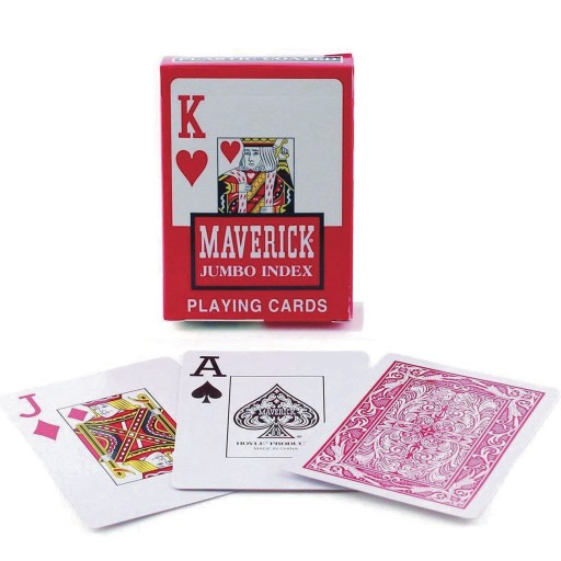 Buy Maverick® Jumbo Index Playing Cards at S&S Worldwide
