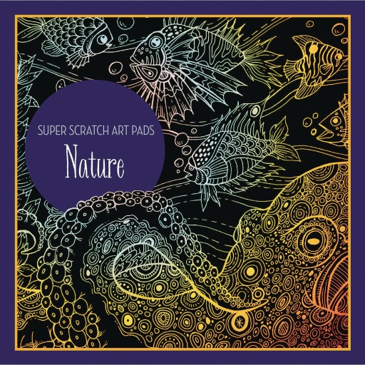 Buy Super Scratch Art Pad - Nature at S&S Worldwide