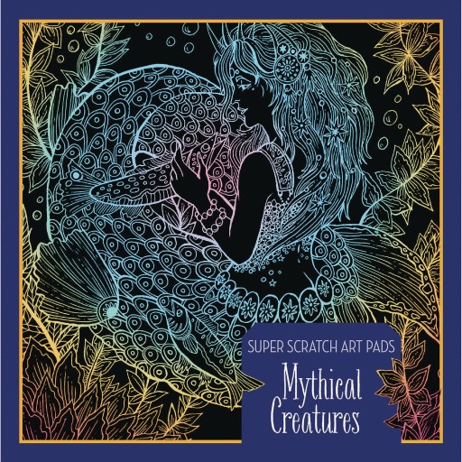 Buy Super Scratch Art Pad - Mythical Creatures at S&S Worldwide