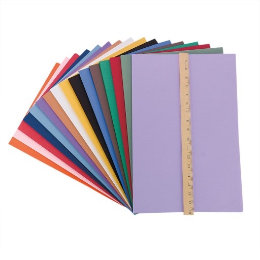 Pacon P6112 Peacock Sulphite Construction Paper, 76 lbs, 12 x 18, Red, 50 Sheets/Pack