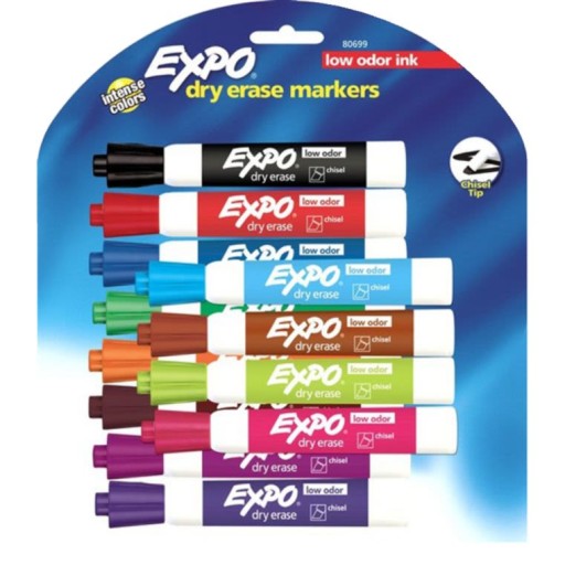 Buy Expo® Broad Chisel Tip Dry Erase Markers (Set of 12) at S&S Worldwide