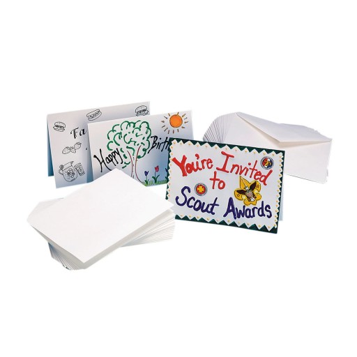 Buy Blank Cards and Envelopes (Pack of 100) at S&S Worldwide