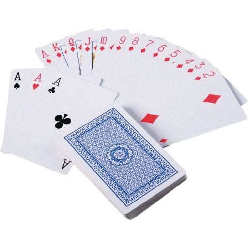 12 Decks Economy Style Blue Playing Cards With Jokers Poker Blackjack Standard 