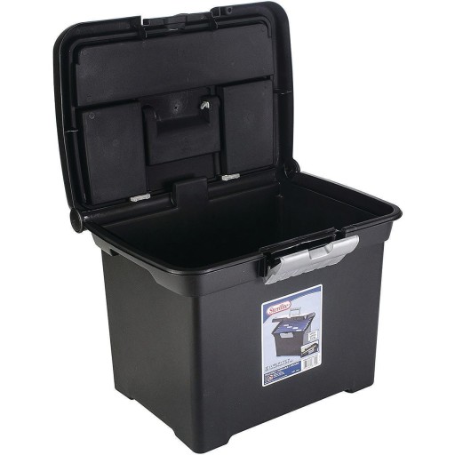 Buy Sterilite® Portable File Storage Box with Handle at S&S Worldwide