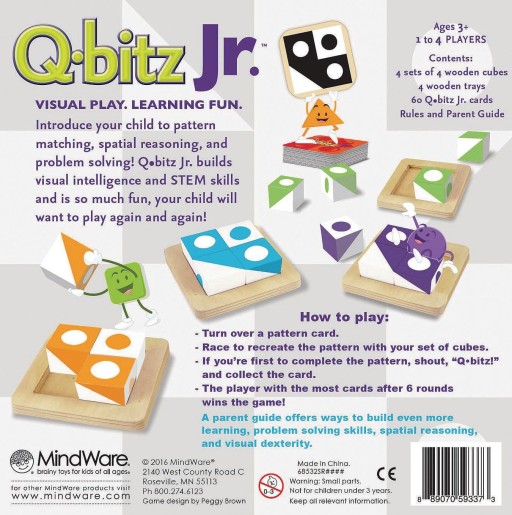 Buy Q-bitz Jr.™ Game Fun Visual Learning for Future Math and STEM Success  at S&S Worldwide