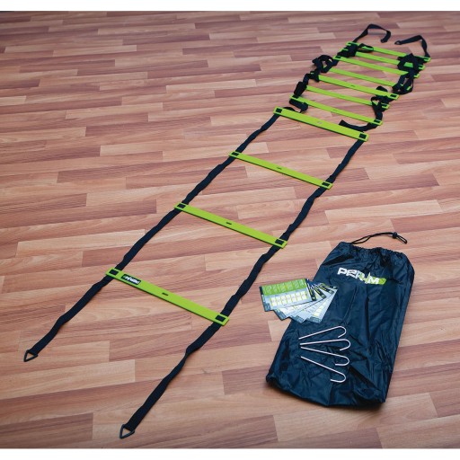 Buy Lifeline Fitness 15' Agility Ladder with Drill Cards at S&S Worldwide