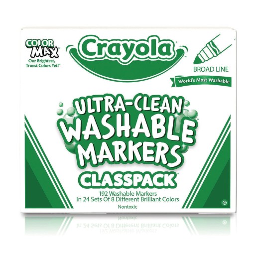 CRAYOLA Supertips Washable - Pack of 24
