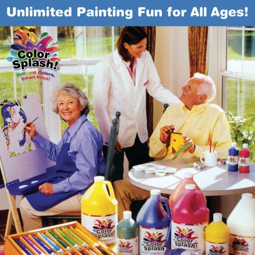Buy Color Splash!® Big Tempera Paint Pots (Pack of 12) at S&S Worldwide