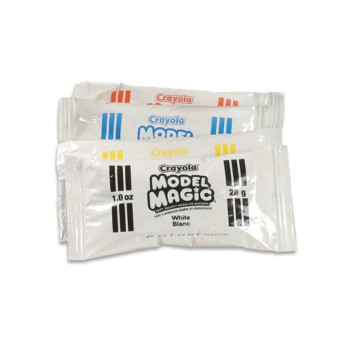 Crayola Model Magic Clay Value Pack - Clay Craft - 12 / Box - White