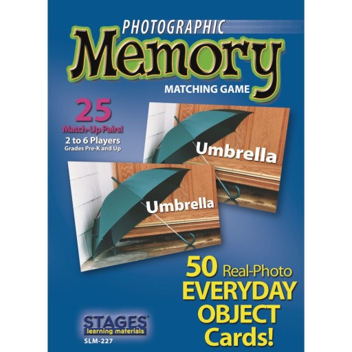 Buy Photographic Memory Card Game, Basic Memory (Set of 5) at S&S