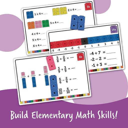 SET DE CALCUL CUBES DE CONSTRUCTION MathLink - Learning resources