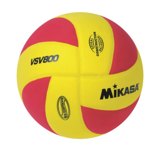 Buy Mikasa® Squish Volleyball, Red/Gold at S&S Worldwide