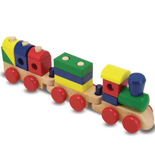 melissa and doug stacking train
