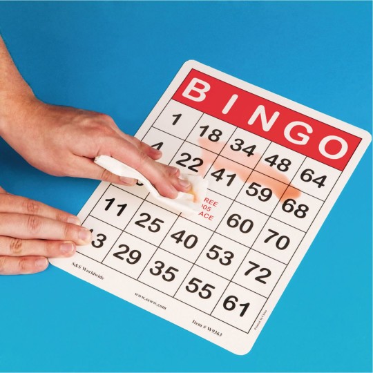 Buy Jumbo Bingo Cards Pack Of 100 At Sands Worldwide