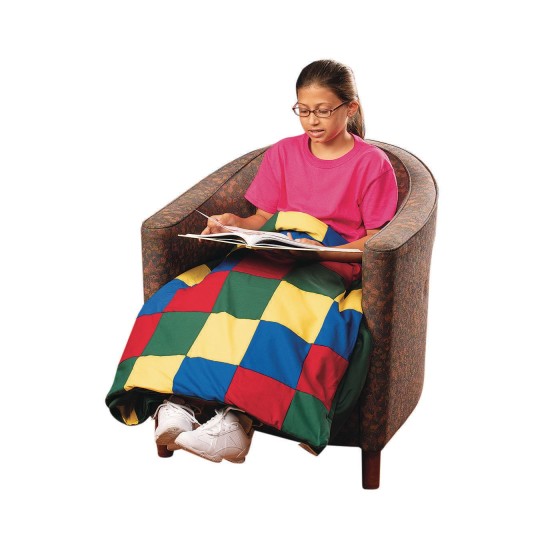 Buy Twin Pieced Top Weighted Blanket at S&S Worldwide