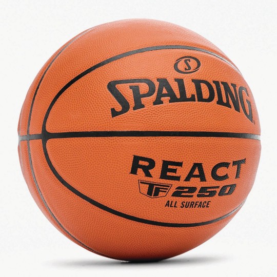 Buy Spalding® React TF-250 Indoor/Outdoor Composite Basketball at S&S ...