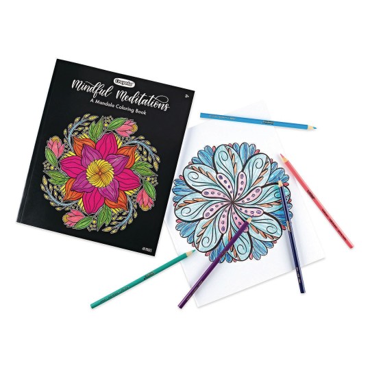 Buy Crayola® Easier Adult Coloring Book, Mandalas at S&S Worldwide