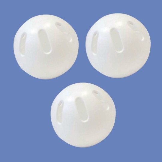 Batte De Baseball Balles Officielles Wiffle Ball - Lot De 3