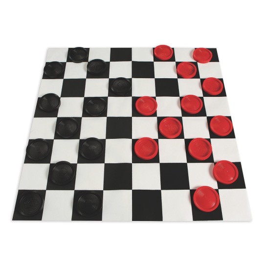 Buy Giant 2-in-1 Four In A Row And Checkers Game at S&S Worldwide