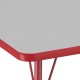 Gray/Red