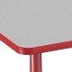 Gray/Red